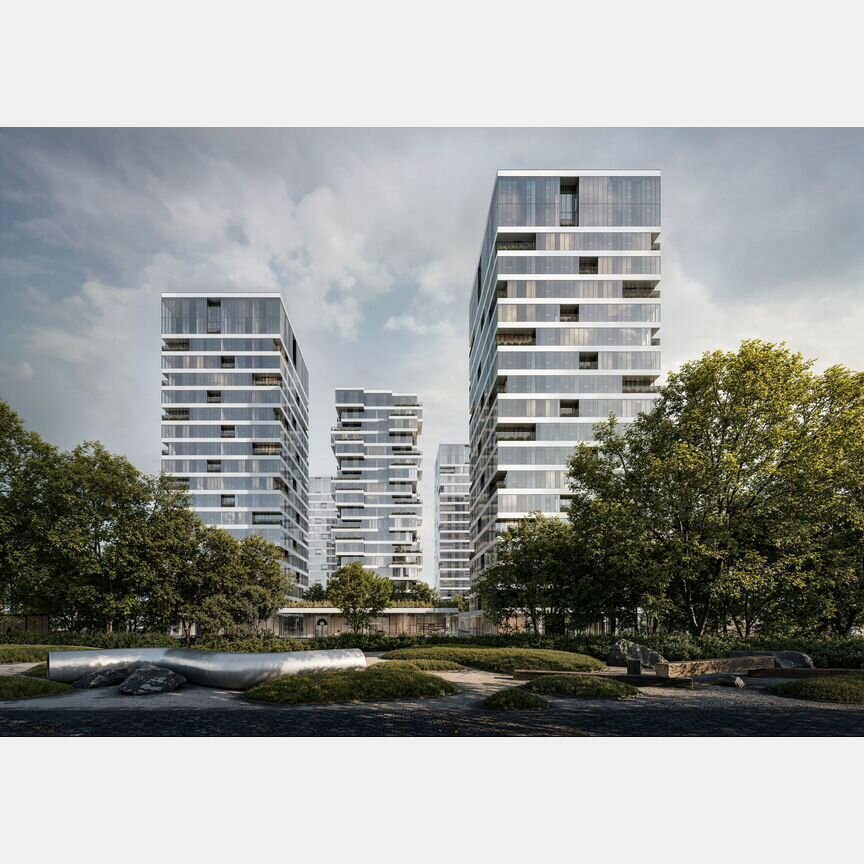3-к. квартира, 87,5 м², 2/18 эт.