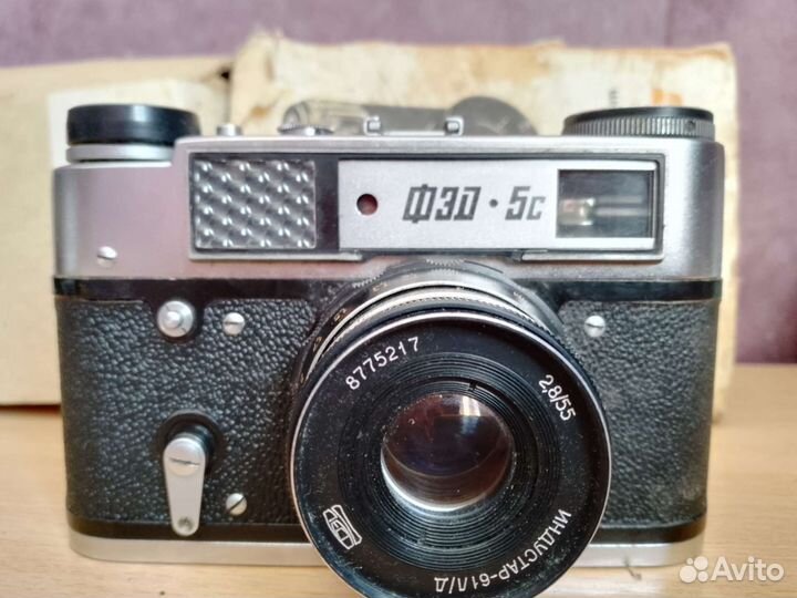 Плёночный фотоаппарат фэд-5С