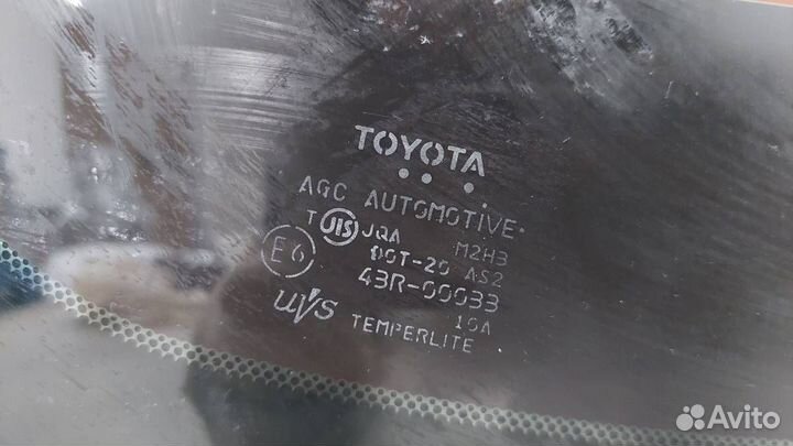 Стекло заднее Toyota Camry V40 2006-2011