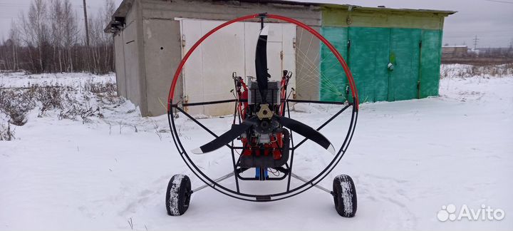 Продам паралет (парамотор) с новым крылом