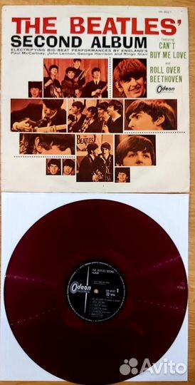 Виниловые пластинки THE beatles' Япония