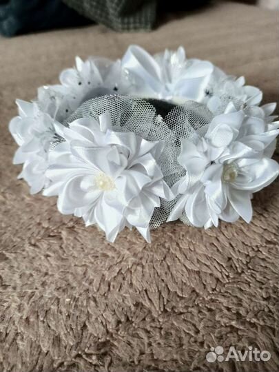 Бант-резинка на пучок