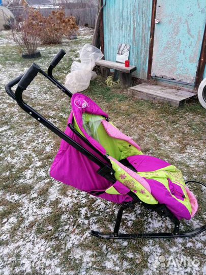 Санки коляска