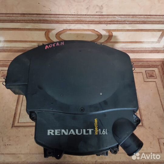 Короб воздушного фильтра renault logan