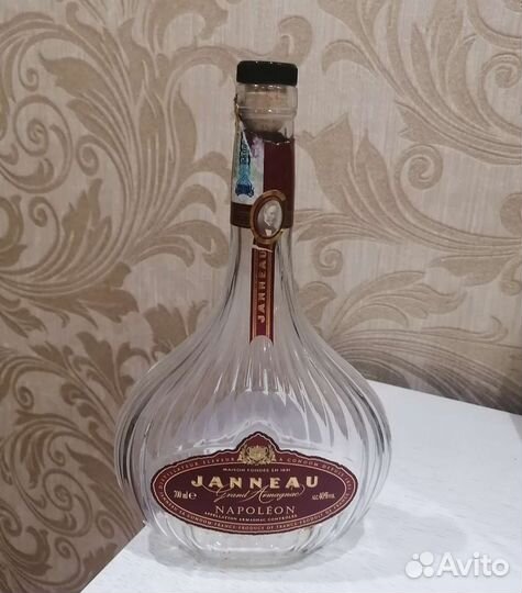 Бутылка пустая Napolеon janneau подар коробка