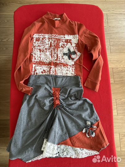 Одежда для девочки 7/8 лет