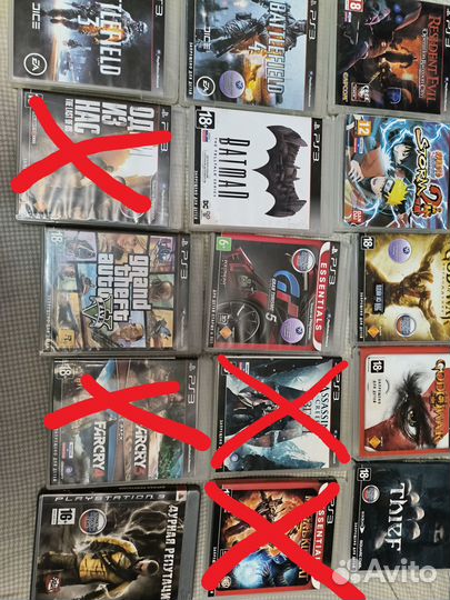 Игры диски для ps3
