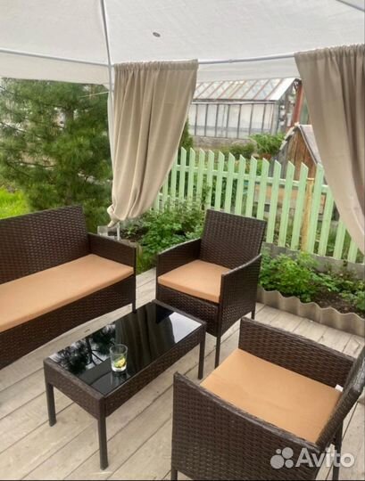 Комплект мебели из искуственного ротанга