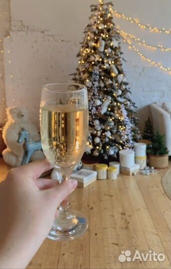 Бокалы кубки из гранённого стекла