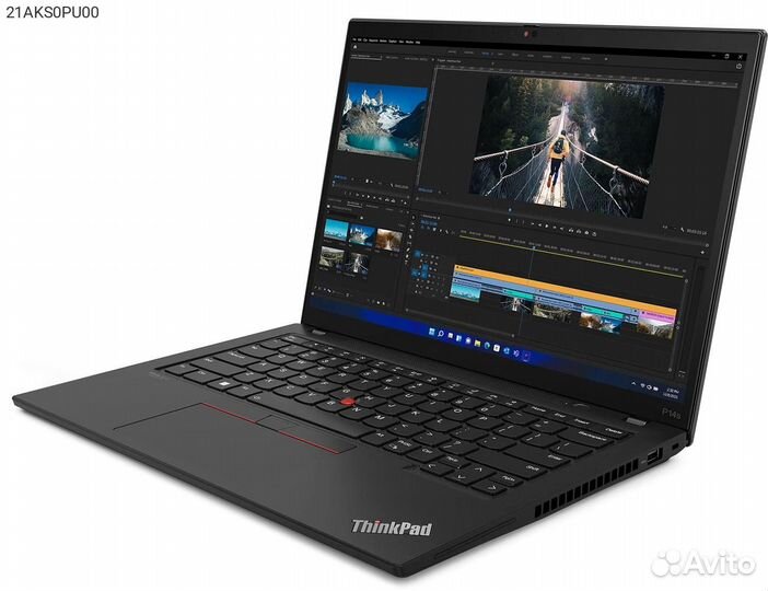 21AKS0PU00, Ноутбук Lenovo ThinkPad P14s Gen 3 14