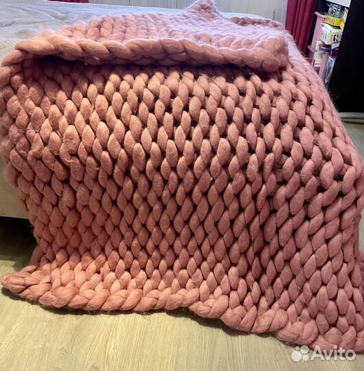 Плед из шерсти мериноса