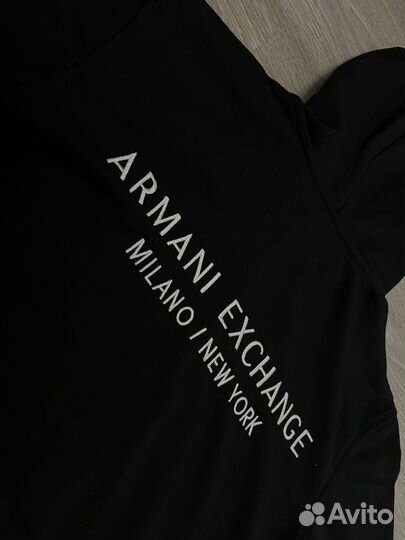 Зип худи armani exchange