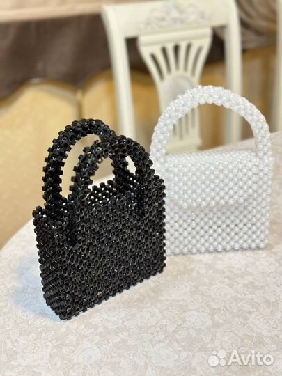 Сумка из бусин ручной работы