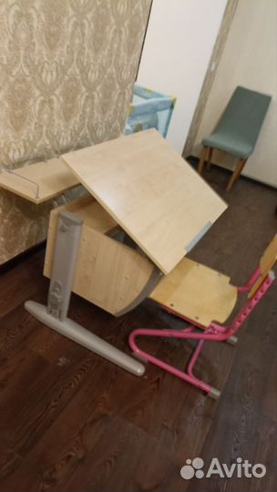 Растущая парта со стулом