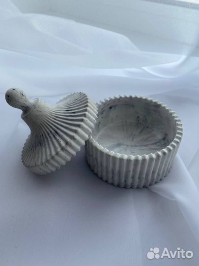 Шкатулка из гипса