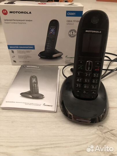 Беспроводной радиотелефон Motorola C 5001