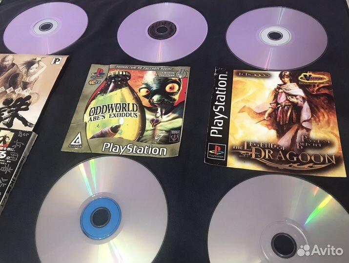 Диски на приставку ps