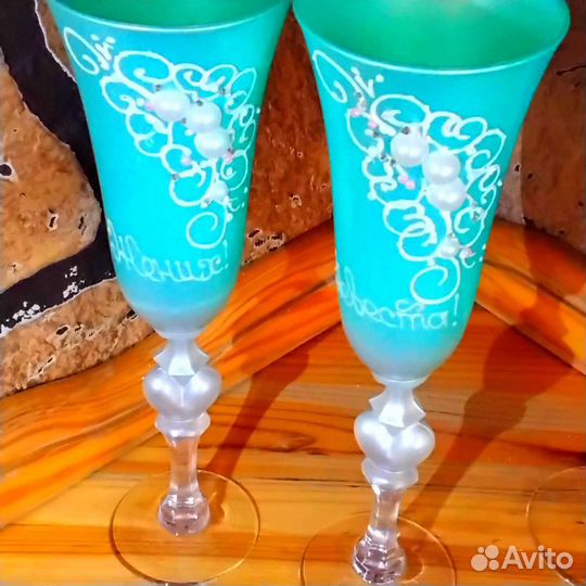 Свадебные бокалы