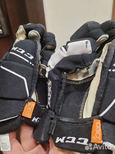 Краги хоккейные детские CCM 8