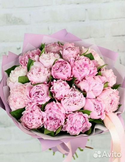 Пионы Букет пионов
