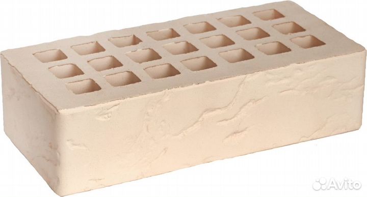 Кирпич облицовочный белый