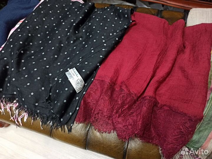 Шарфы палантины хлопок италия,испания,франция