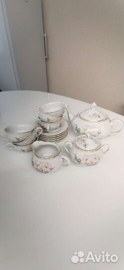 Сервиз чайно-кофейный Чехия на 6 персон