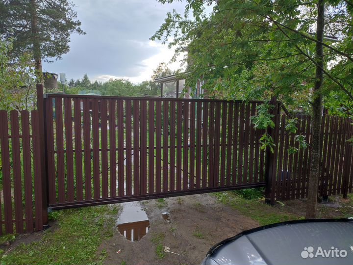 Откатные Ворота Механические и Автоматические