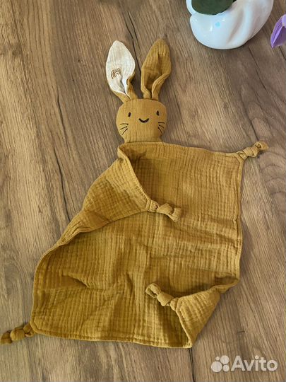 Игрушка комфортер, сплюшка муслин новая