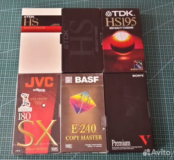 Кассеты vhs