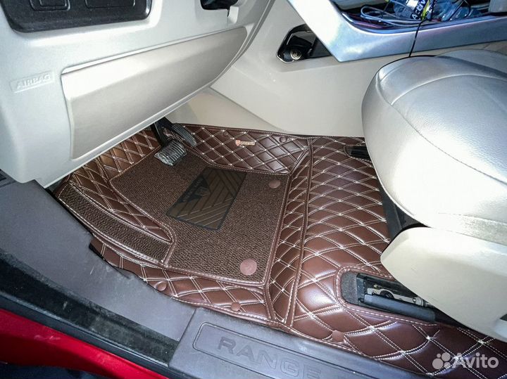 Автомобильные коврики 3D экокожа