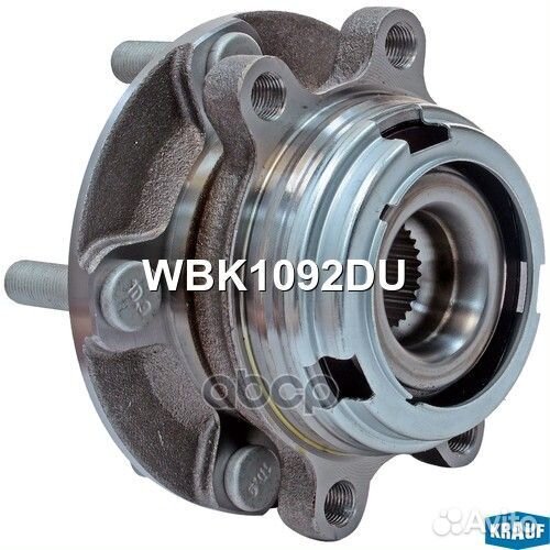 Ступица передняя krauf WBK1092DU WBK1092DU Krauf