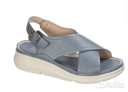 Босоножки жен. (30074-А001 Голубой) (47)