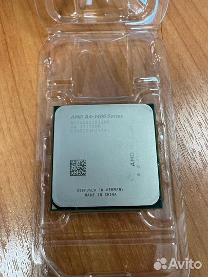 Процессор AMD A4 3400 Socket FM1