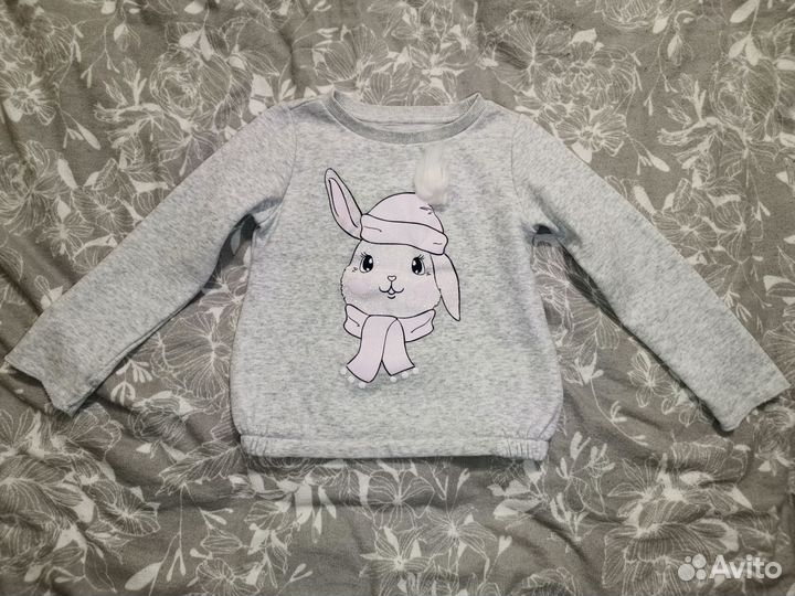 Свитшот новый одежда для девочки 104