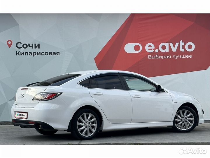 Mazda 6 2.0 AT, 2011, 201 900 км