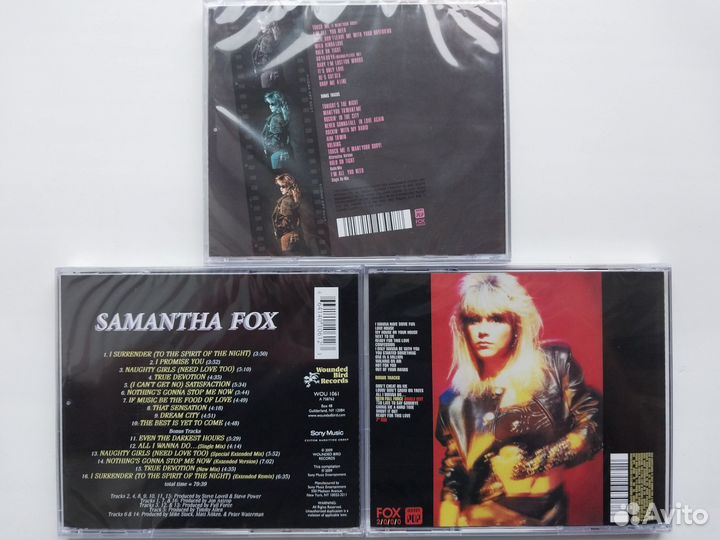 CD диски Sabrina, Samantha Fox