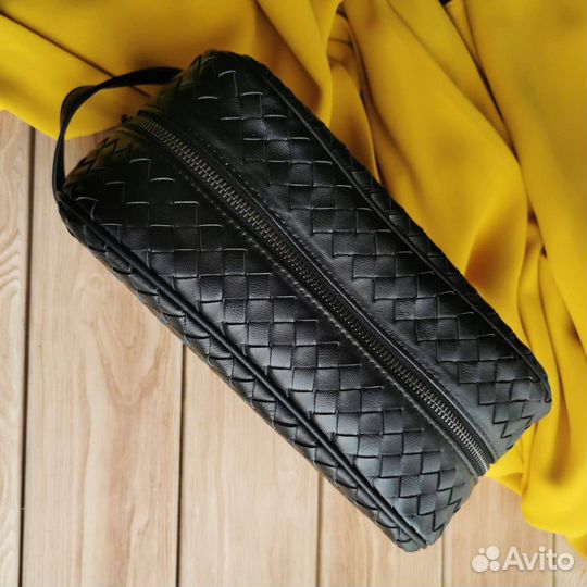 Косметичка несессер мужская кожа Bottega Veneta