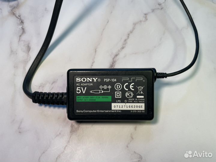 Зарядка для PSP Оригинаьльная