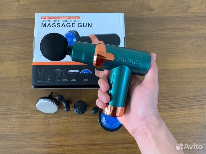 Перкуссионный массажер с нагревом