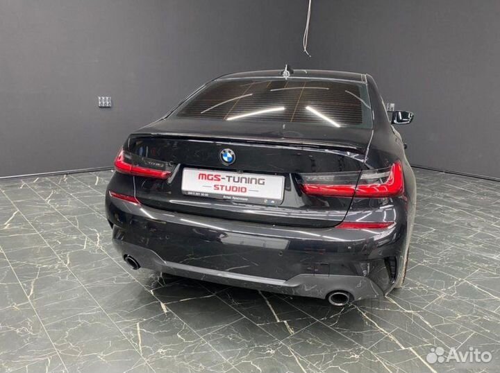 Cпойлер на BMW 3 series G20 M-Perfomance черный