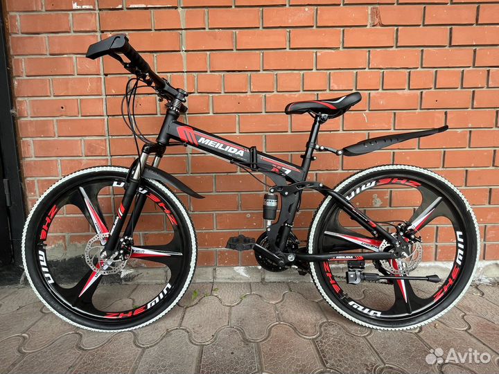 Велосипед 26 на литых дисках складной