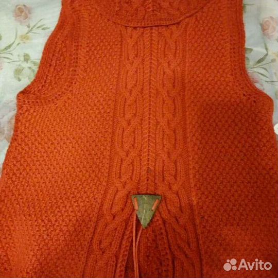 Вязаное платье женское
