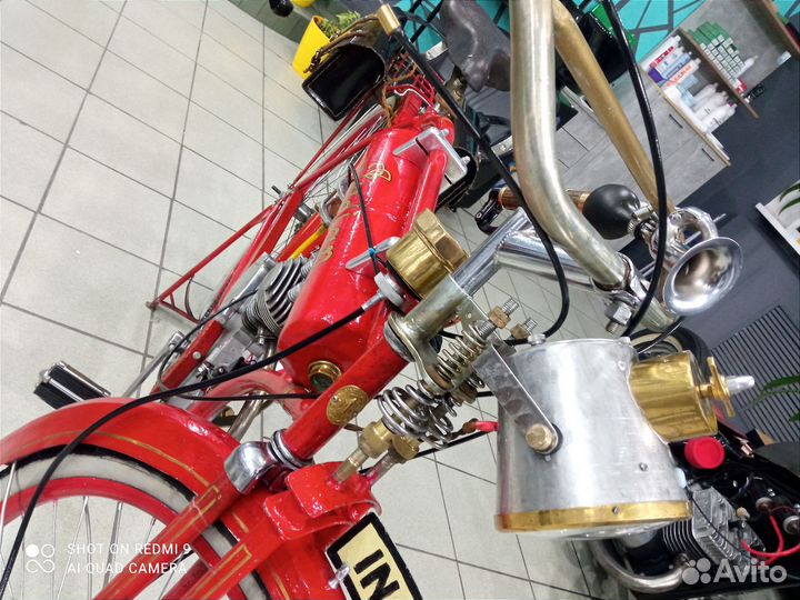 Indian chief 1908 bobber retro cafe racer custom