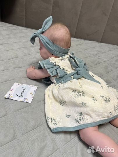 Платье боди для девочки