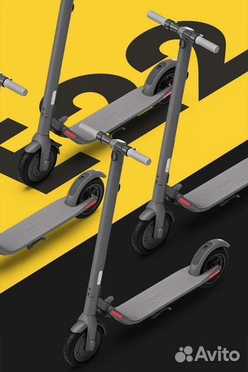 Запечатанный электросамокат Ninebot KickScooter