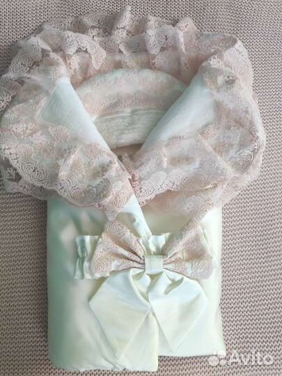 Конверт на выписку зимний для девочки (Новый)