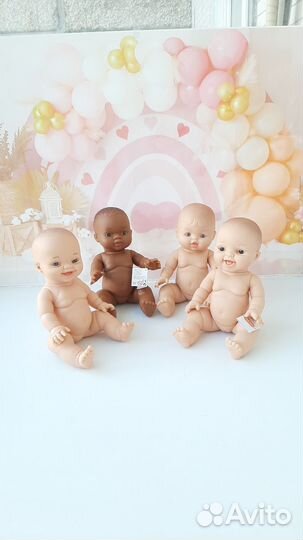 Куклы пупсы испанские Горди. Паола Рейна, 34см