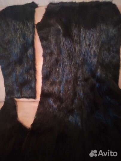 Мех полотном.Нутрия