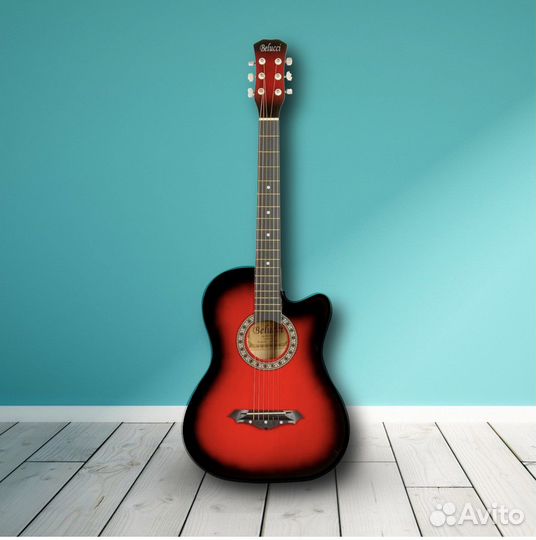 Гитара Belucci BC 3810 RDS красный